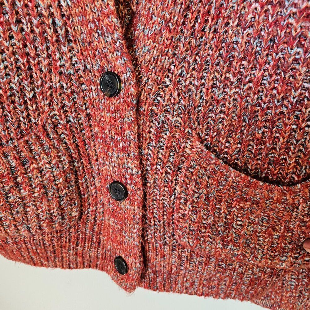 EUC UNIVERSAL THREAD MULTICOLORED V NECK BUTTONED… - image 11